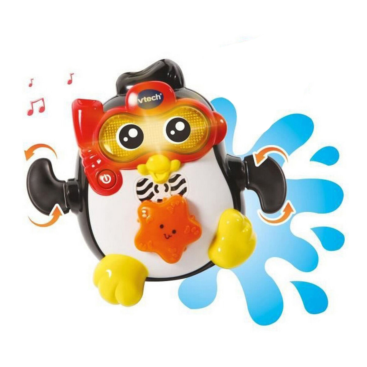 Giocattoli da Bagno Vtech Baby Gédéon, swimming champion